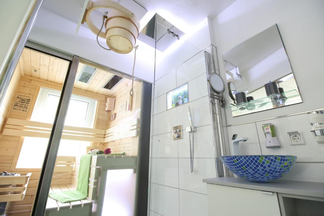 Wellnessapartment Nr1 Mit Finnischer Sauna - Wallbox - Netflix - Wlan โอเบอร์เฮาเซิน ภายนอก รูปภาพ